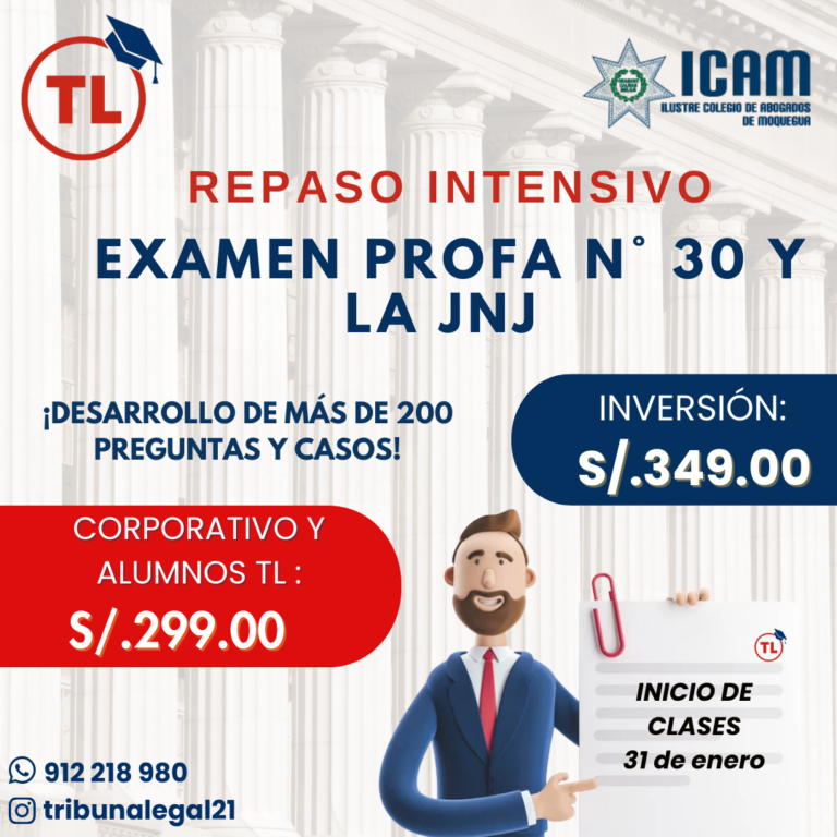 REPASO INTENSIVO PARA EL EXAMEN PROFA N° 30